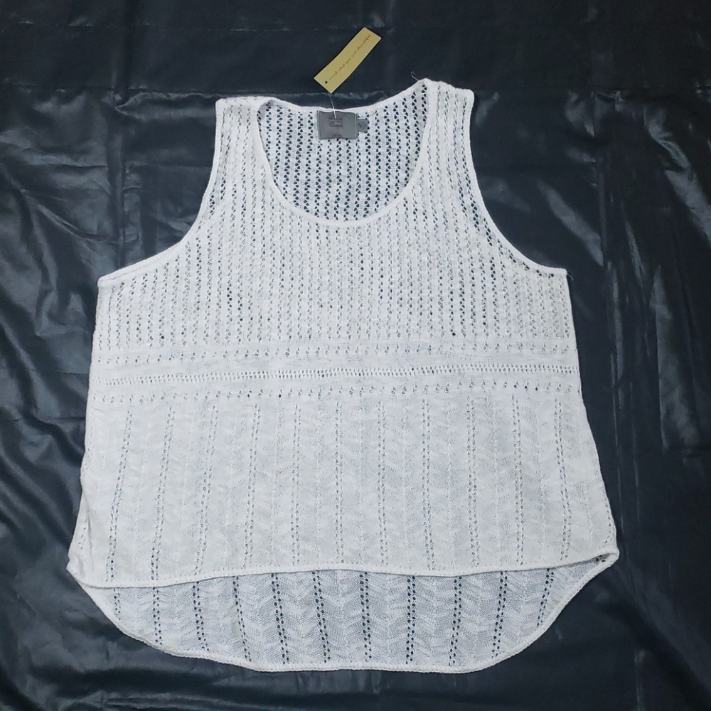Sweet N Sinful Women's Sleeveless Sweater Sz L